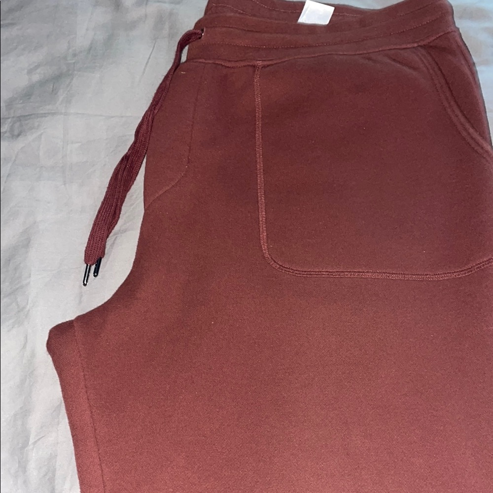 Banana Republic Maroon Jogger Pants